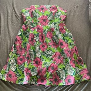 Lilly Pulitzer Strapless Dress